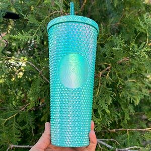 Starbucks Tumbler Indonesia 2023 Turquoise Studded Tumbler!!